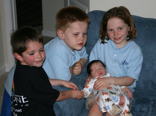 Amber holding Baby Joey